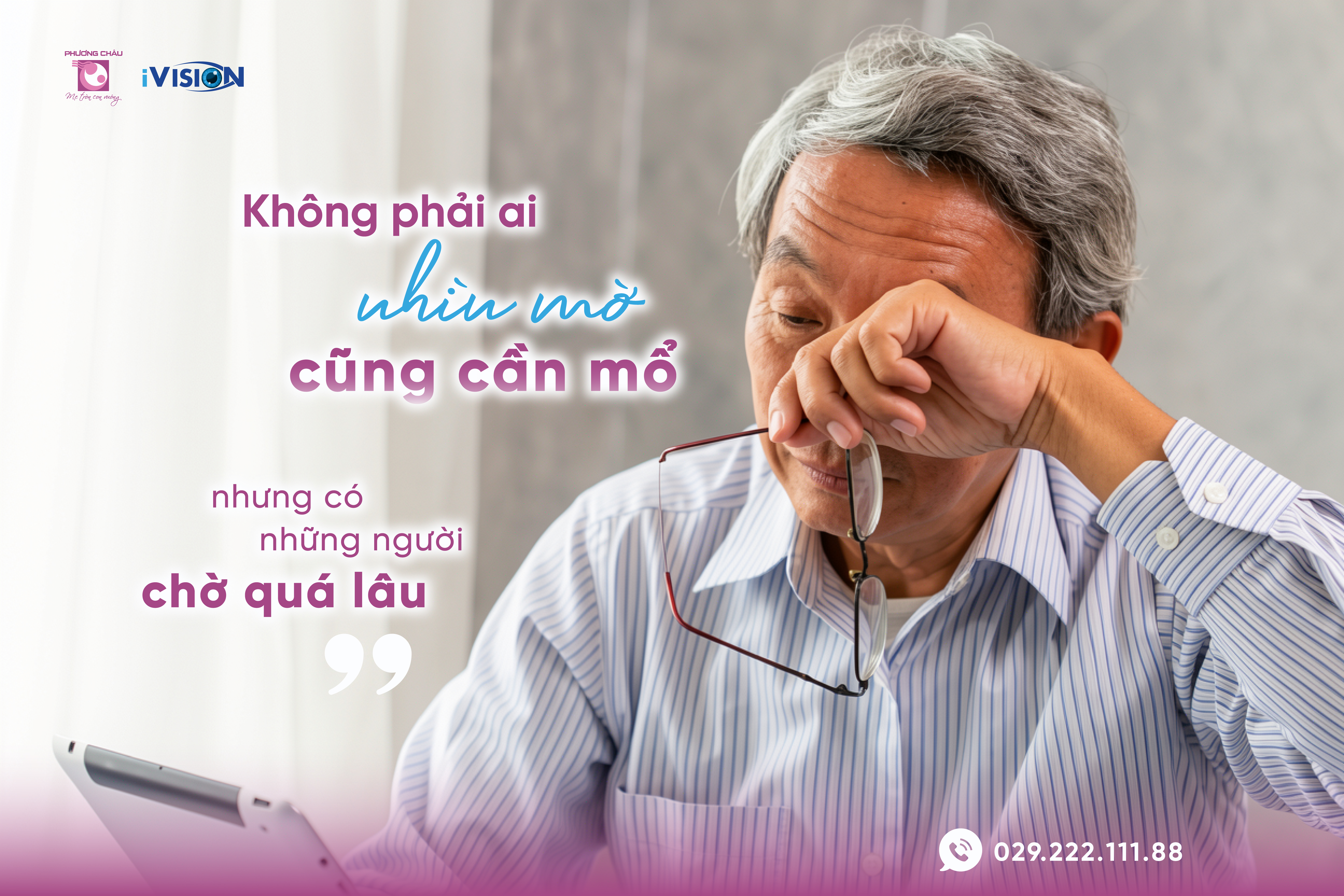 Không phải ai nhìn mờ cũng cần mổ – nhưng đừng chờ quá lâu