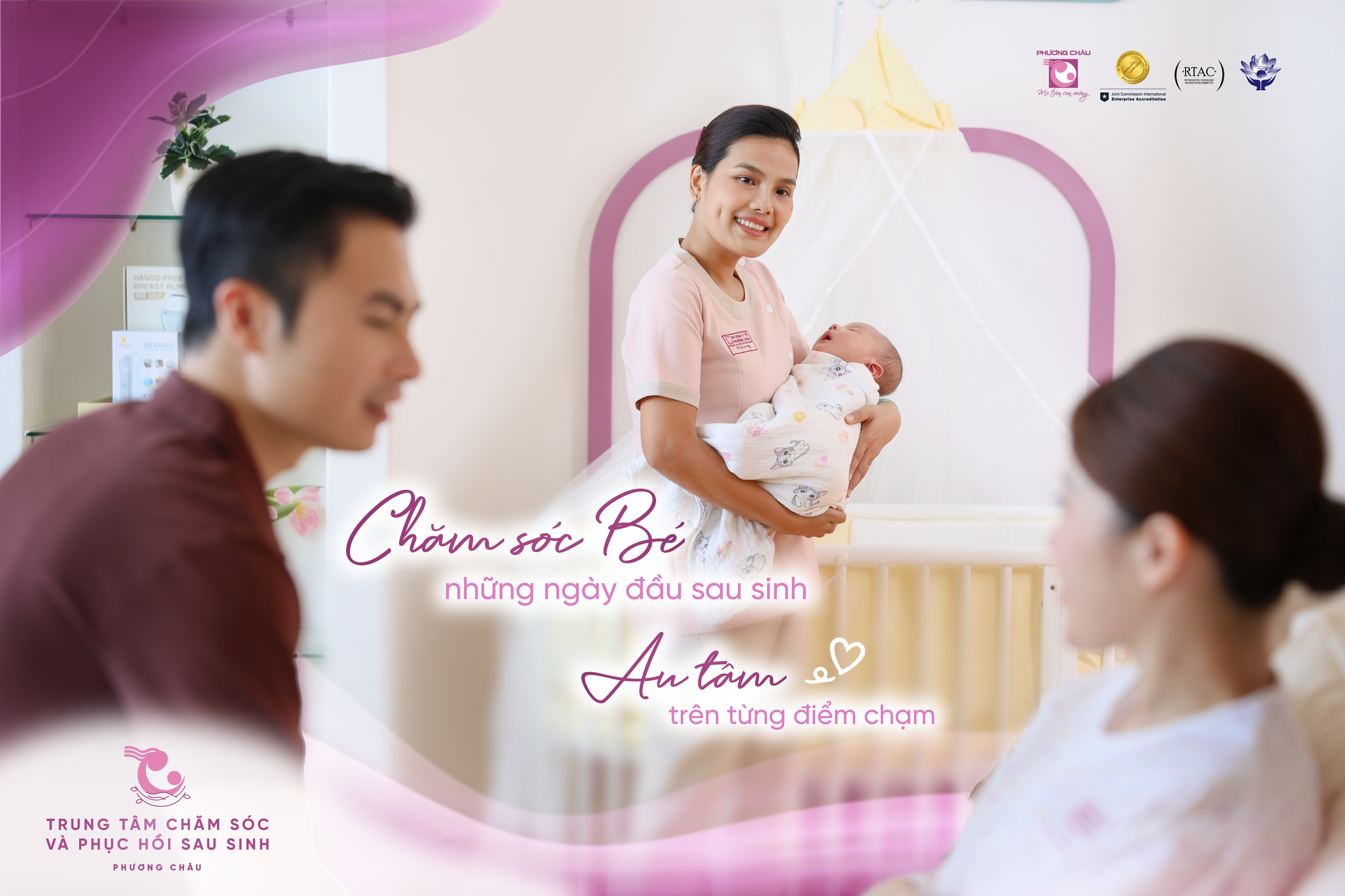 Chăm sóc bé sơ sinh chuẩn y khoa tại trung tâm chăm sóc và phục hồi sau sinh Phương Châu: Khởi đầu vững chắc cho con