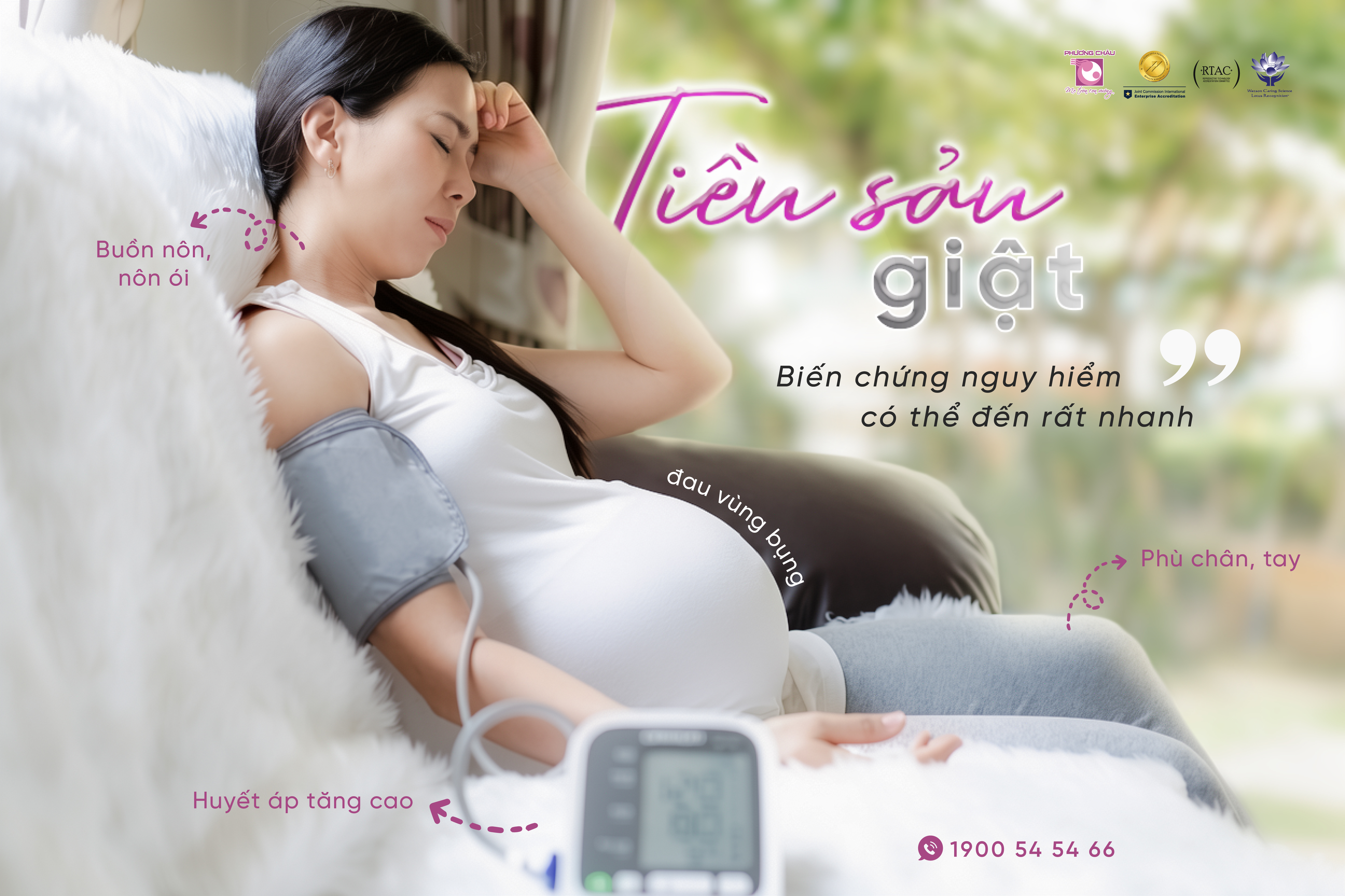 Tiền sản giật - biến chứng nguy hiểm ảnh hưởng nghiêm trọng đến mẹ bầu và thai nhi