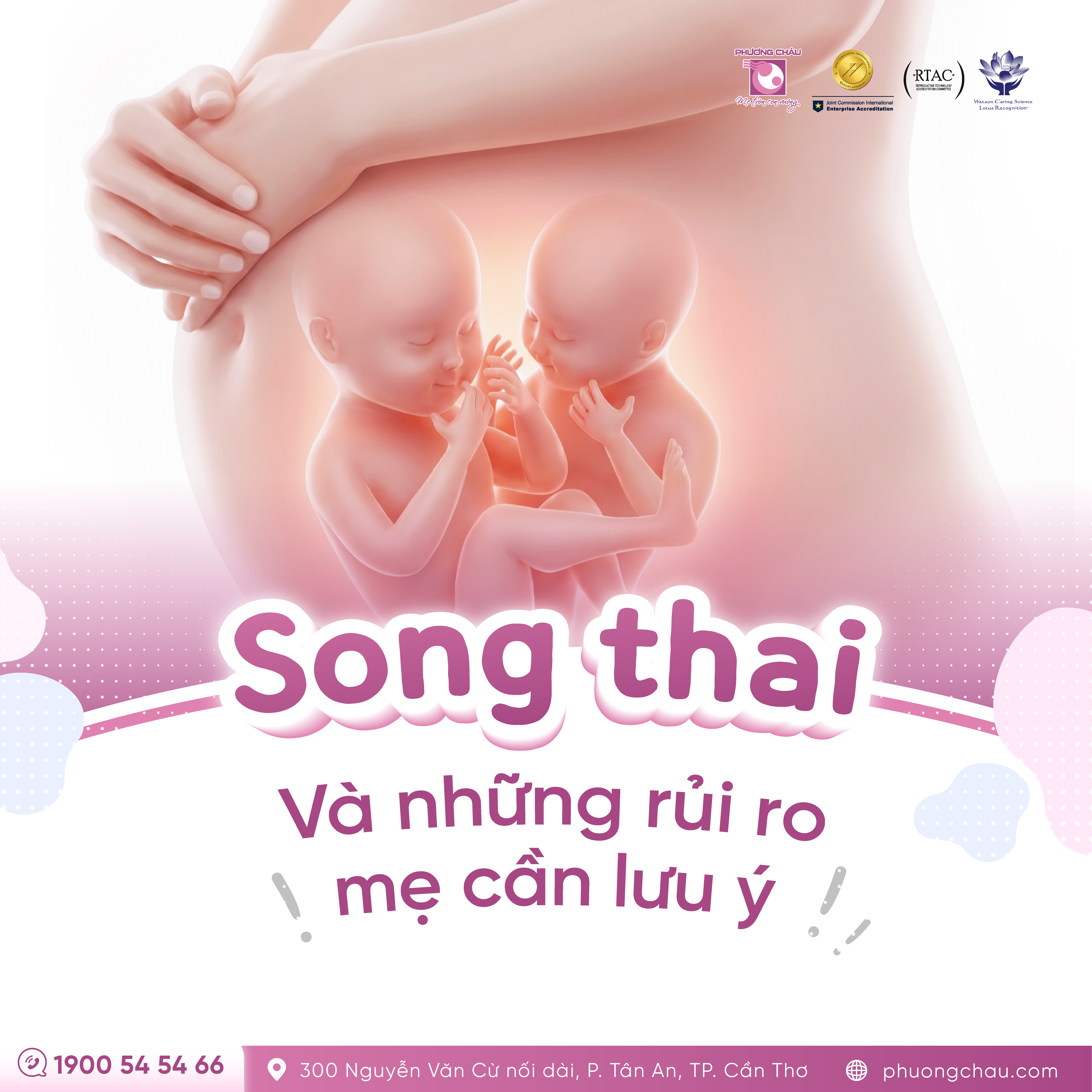 Thai kỳ song thai - nhân đôi niềm vui nhưng cũng tiềm ẩn nhiều rủi ro