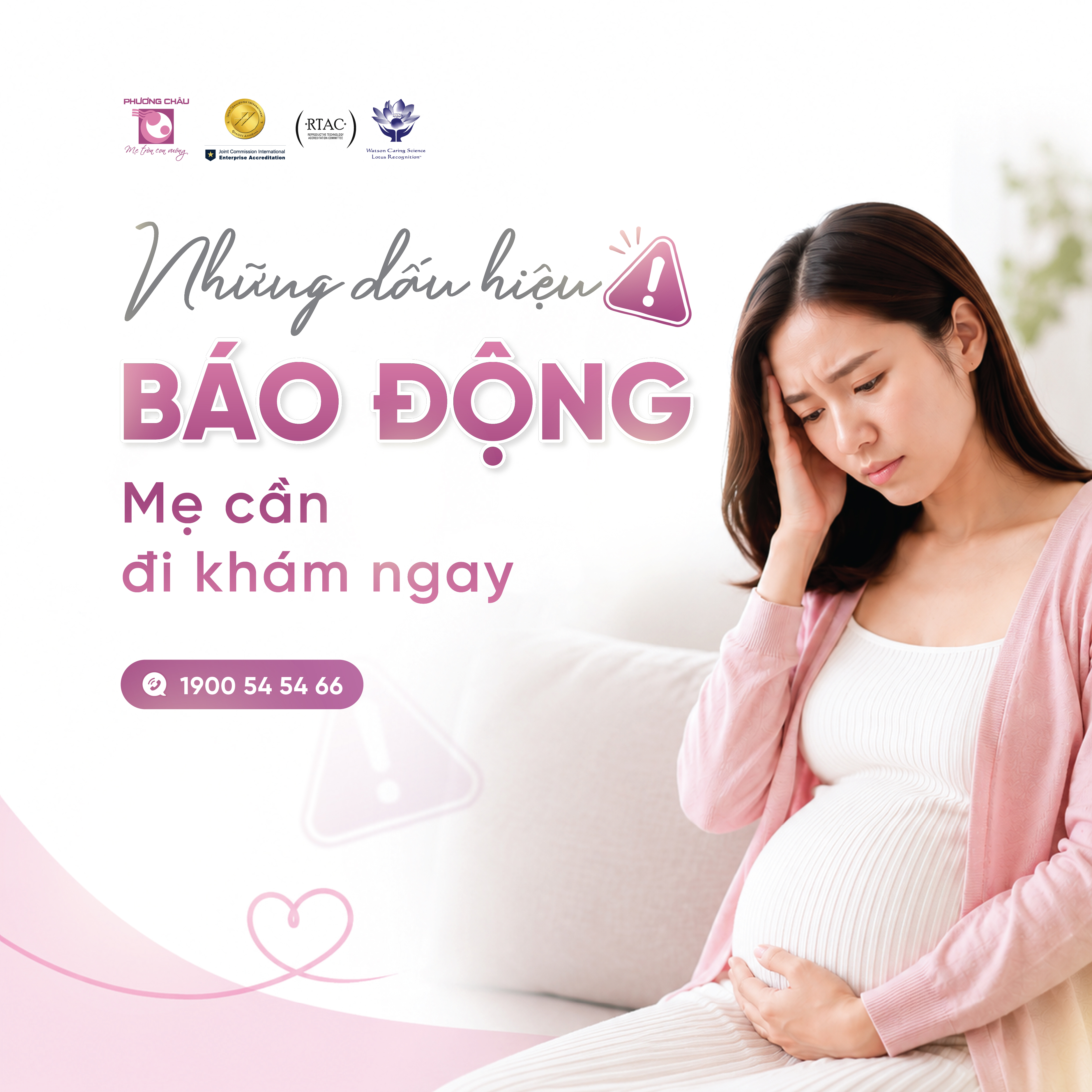 ​​NHỮNG DẤU HIỆU “BÁO ĐỘNG” MẸ BẦU CẦN ĐƯỢC ĐI KHÁM NGAY