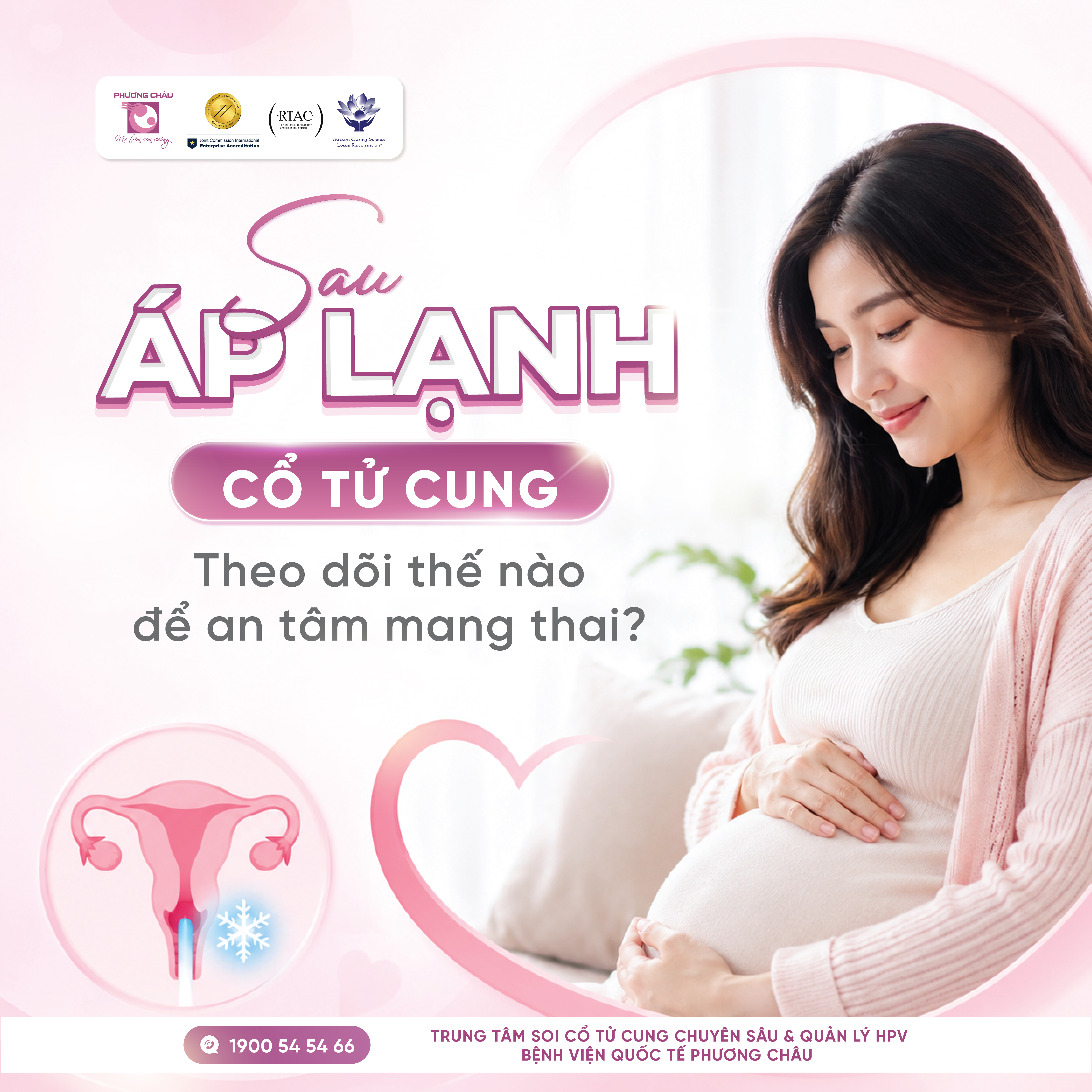 Theo dõi sau áp lạnh cổ tử cung & Kế hoạch mang thai