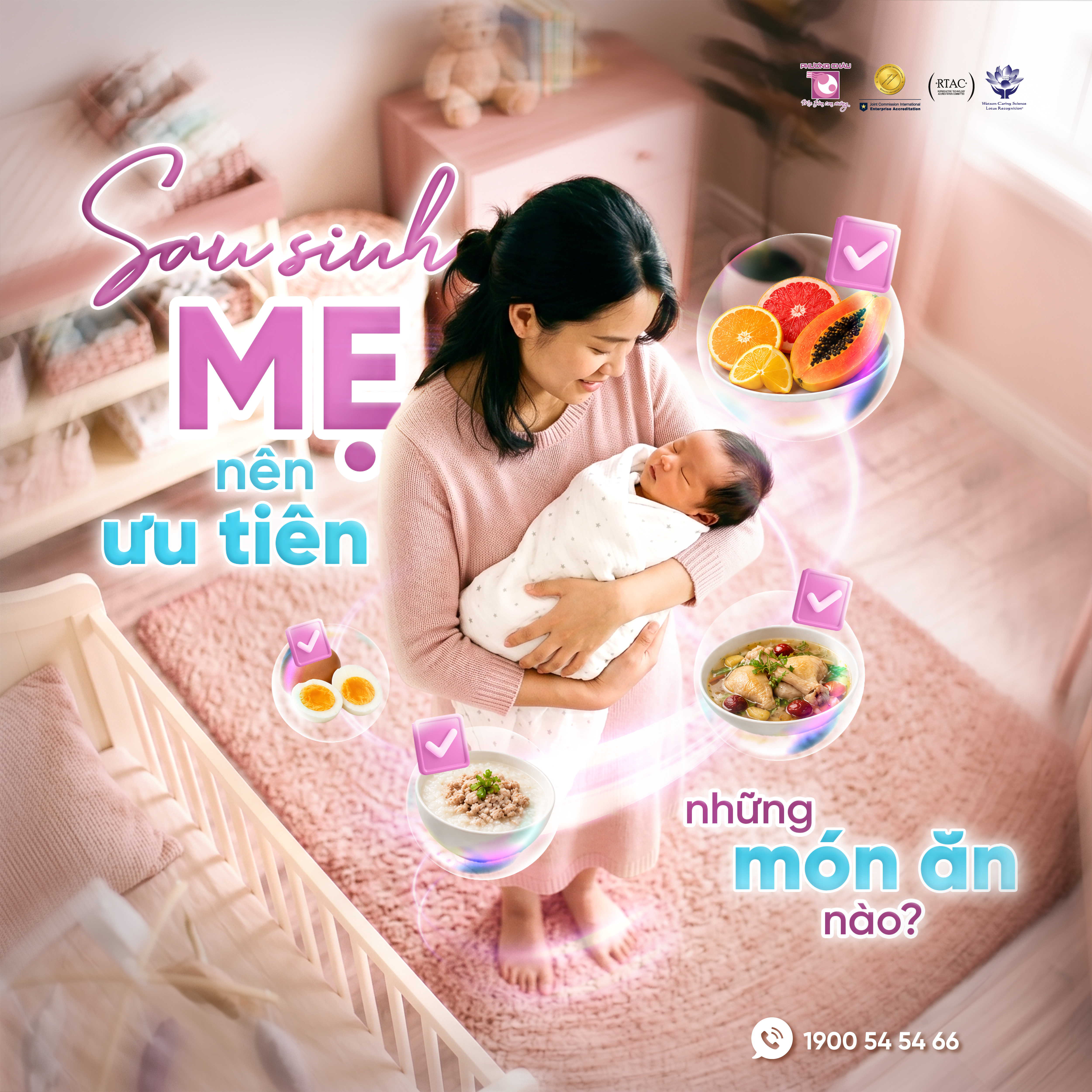 Sau sinh mẹ nên ưu tiên ăn những món ăn nào?