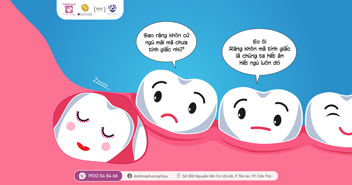 Răng khôn và những nỗi phiền mỗi khi thức giấc