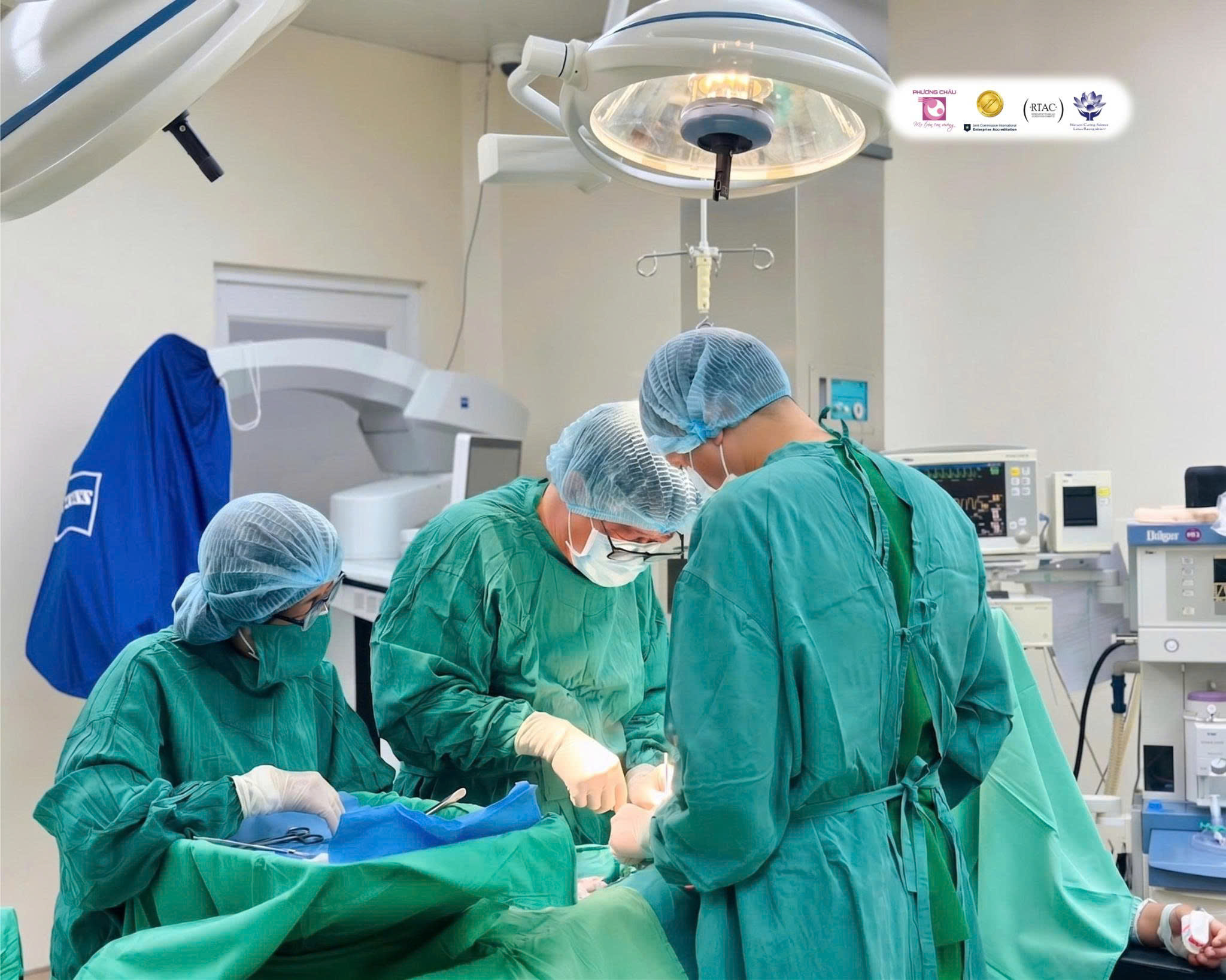 Phẫu thuật thoát vị bẹn cho con tại Phương Châu