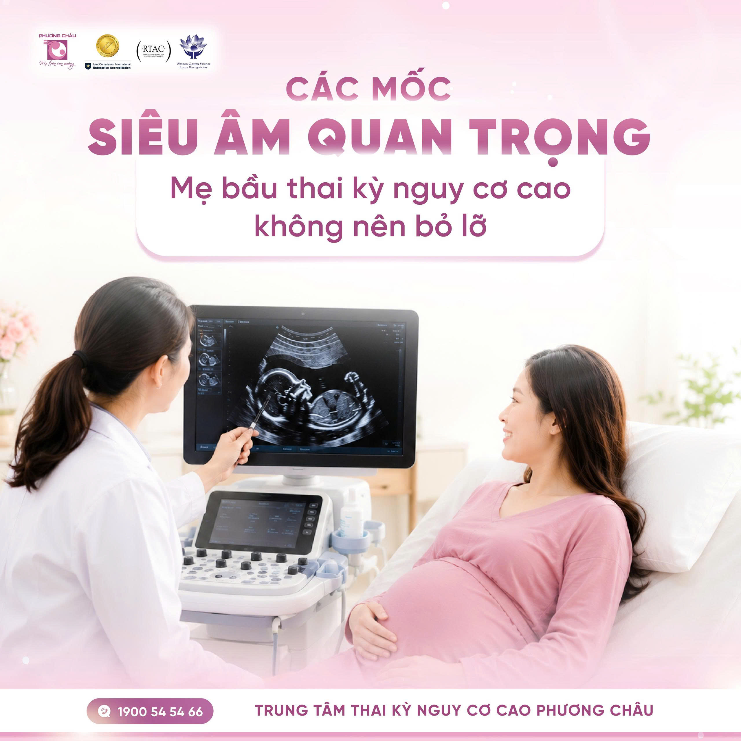 Các cột mốc khám thai không nên bỏ lỡ của thai kỳ nguy cơ cao