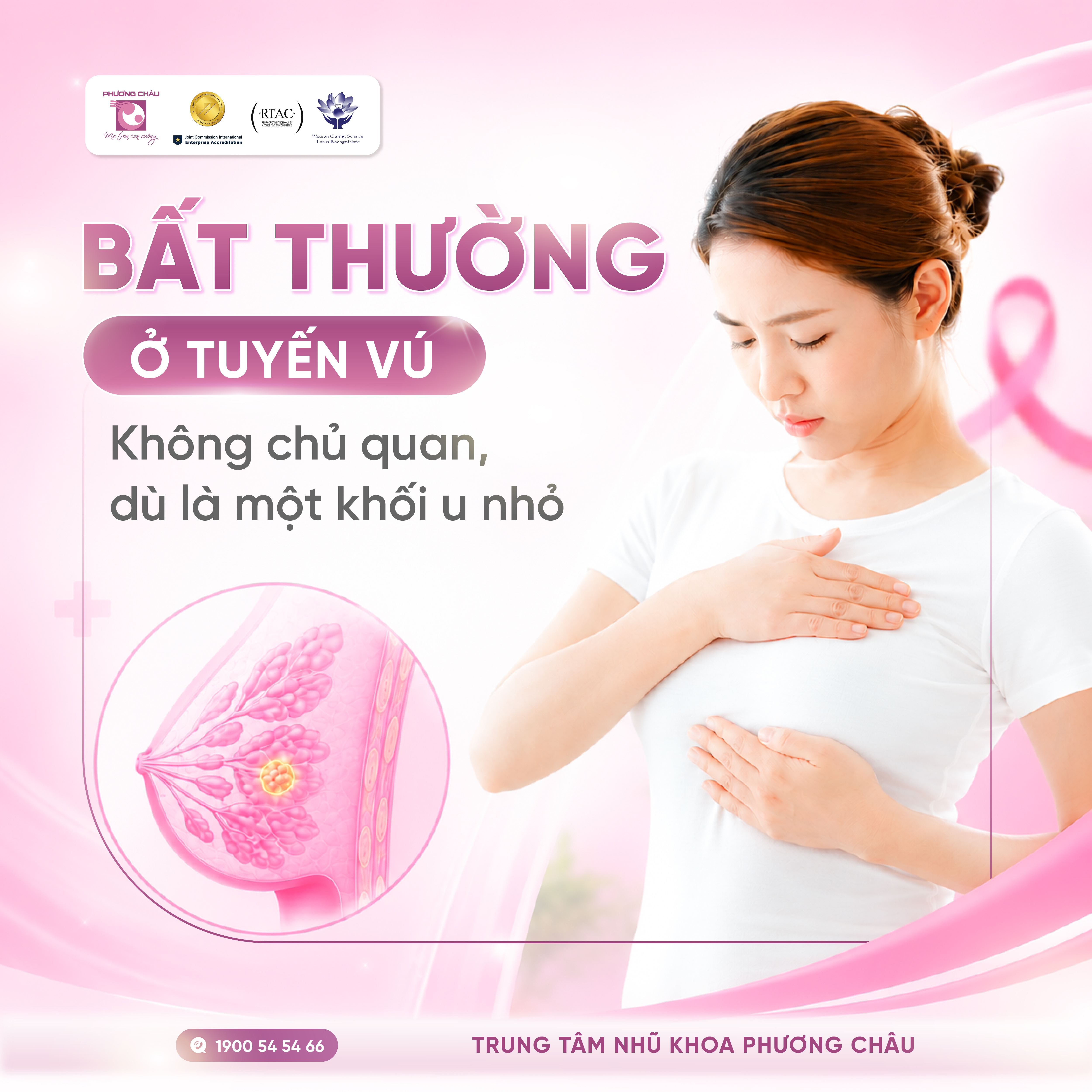 Bất Thường Ở Tuyến Vú – Không Chủ Quan, Dù Là Một Khối U Nhỏ