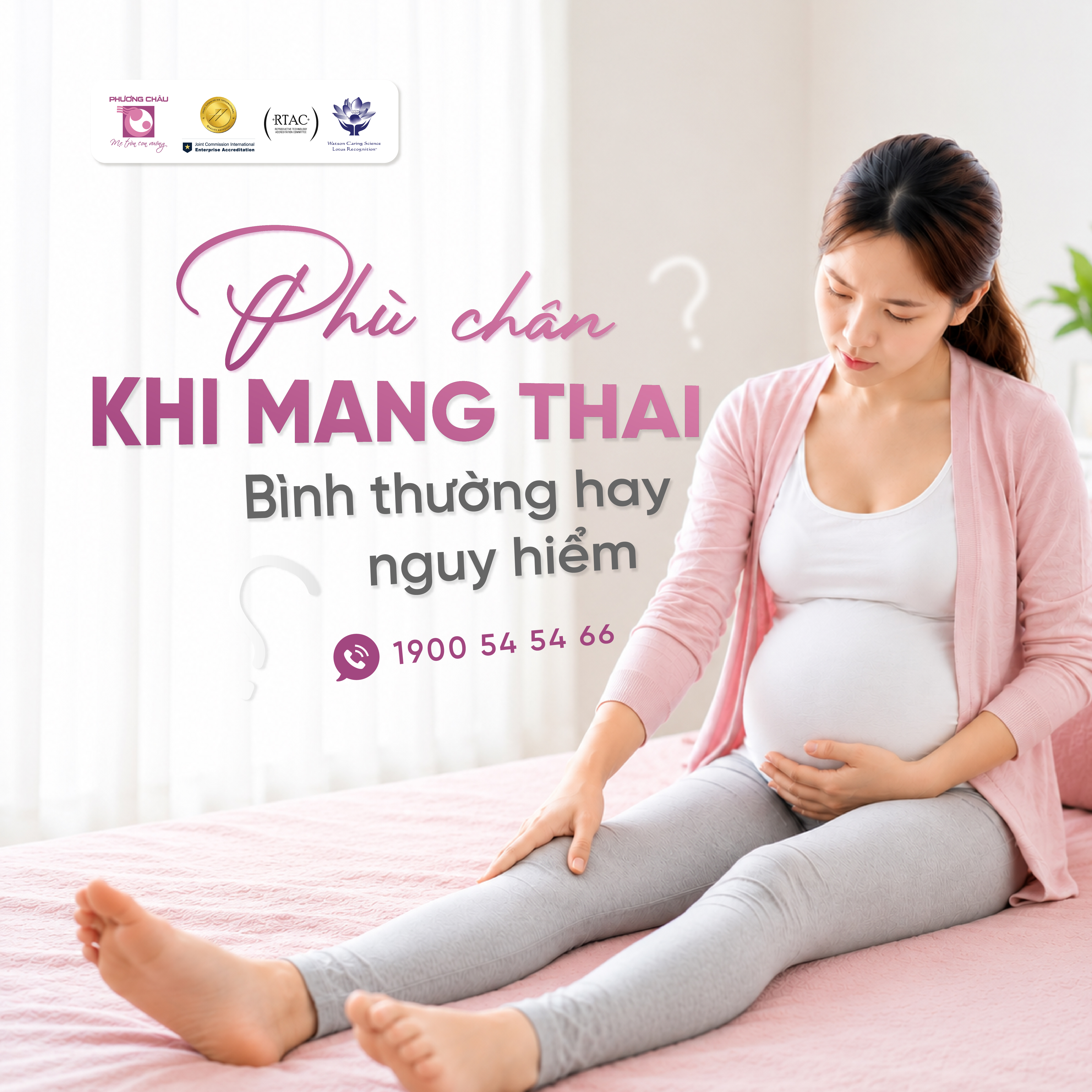Phù chân khi mang thai - Sinh lý bình thường hay bệnh lý nguy hiểm?