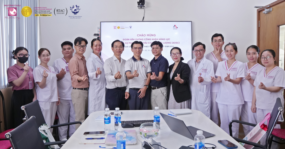 Khoa Xét Nghiệm Bệnh viện Quốc tế Phương Châu hoàn thành đánh giá giám sát lần 4 tiêu chuẩn ISO 15189:2022