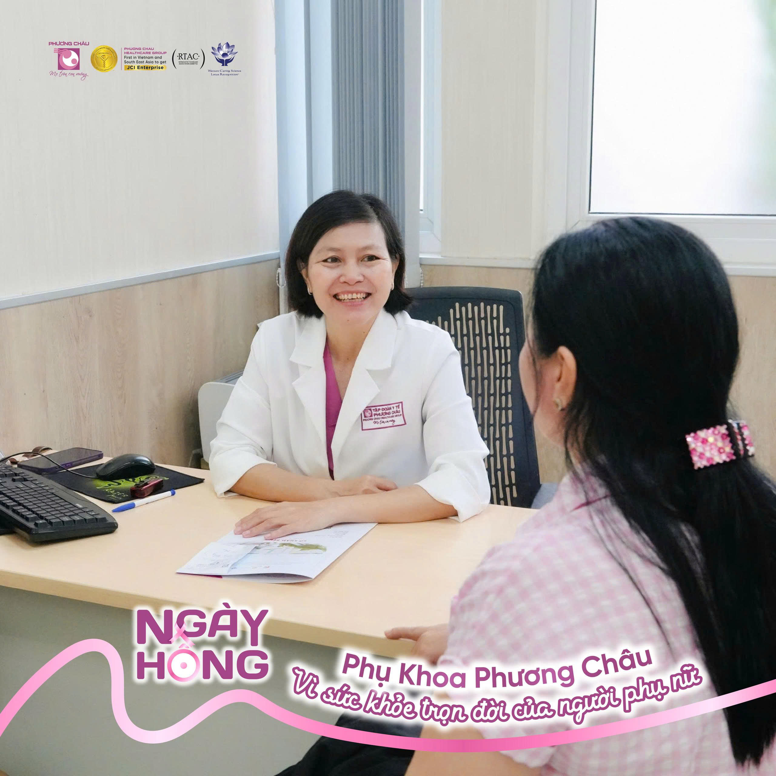Ngày Hồng Phương Châu: Hành trình Chăm sóc Sức khỏe Phụ nữ Trọn đời