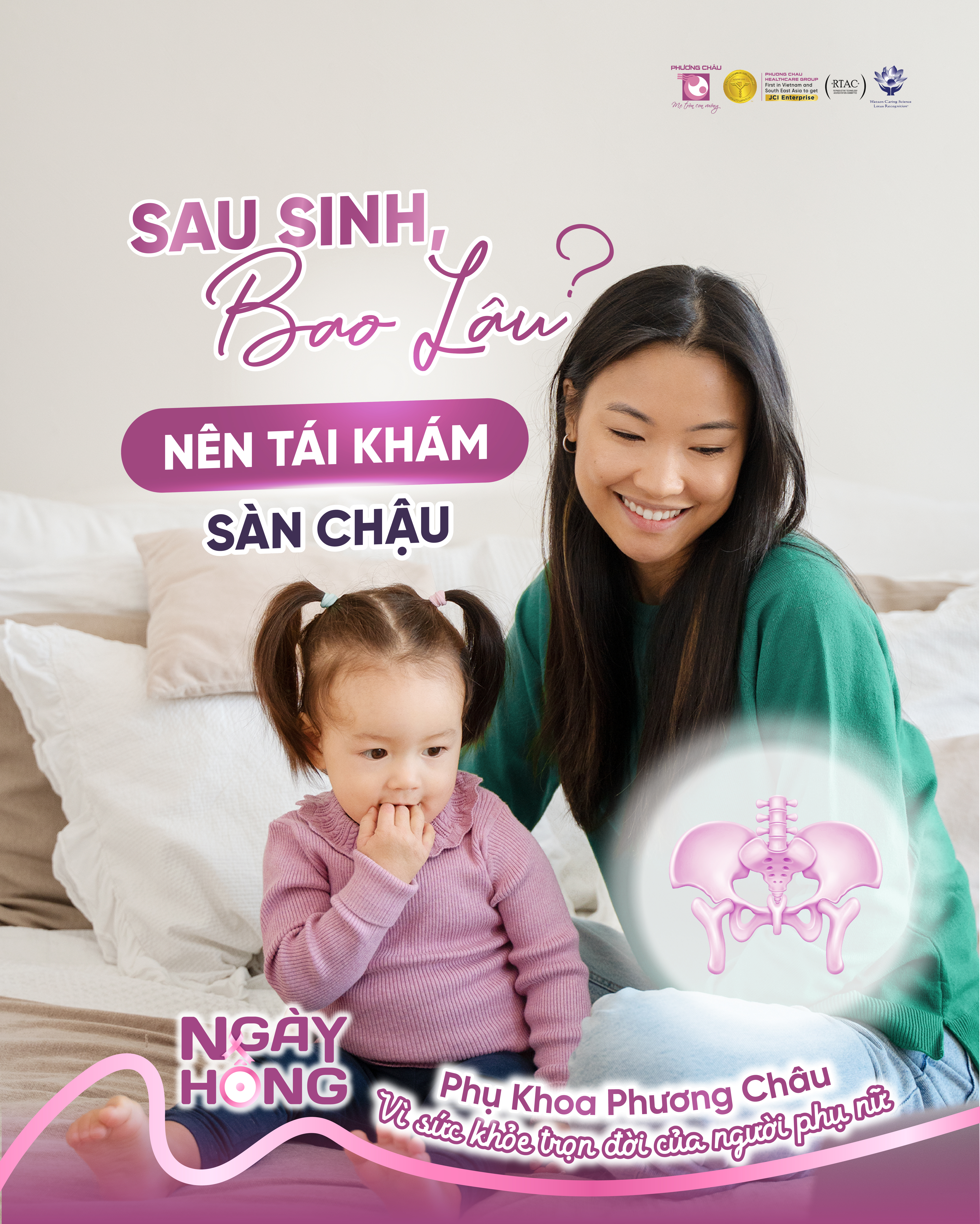 Phục hồi sàn chậu sau sinh và những điều cần lưu ý
