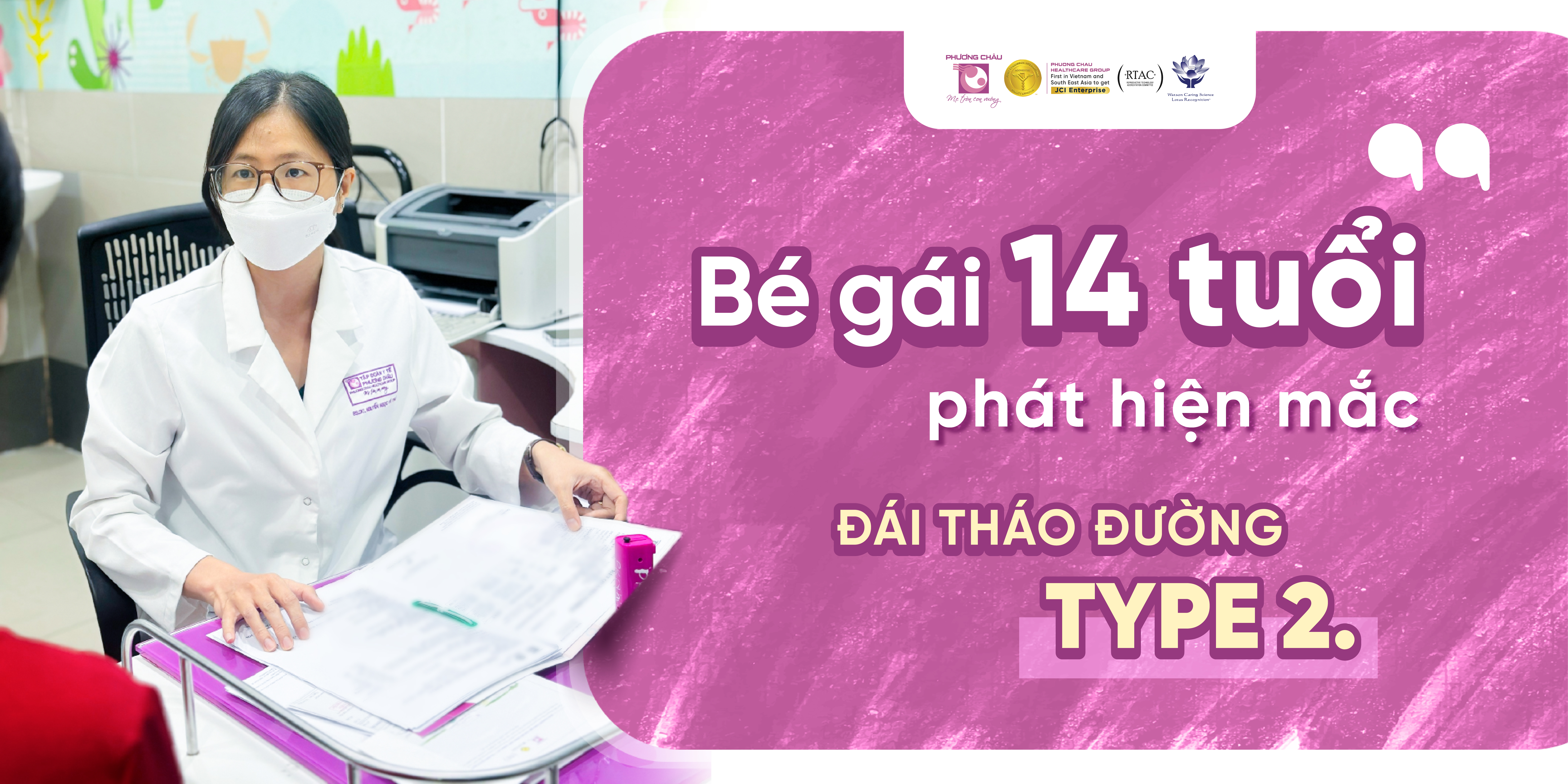 Khám tổng quát, bé 14 tuổi phát hiện đái tháo đường type 2