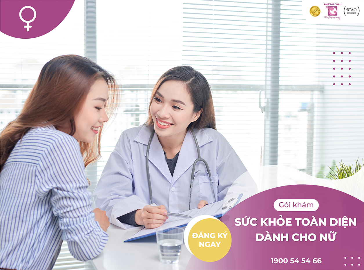 Gói khám sức khỏe toàn diện dành cho Nữ