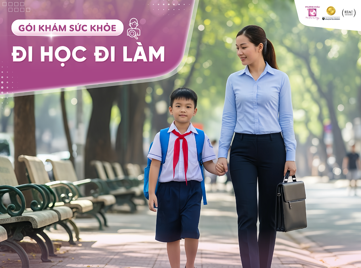Gói khám sức khỏe Đi học - Đi làm