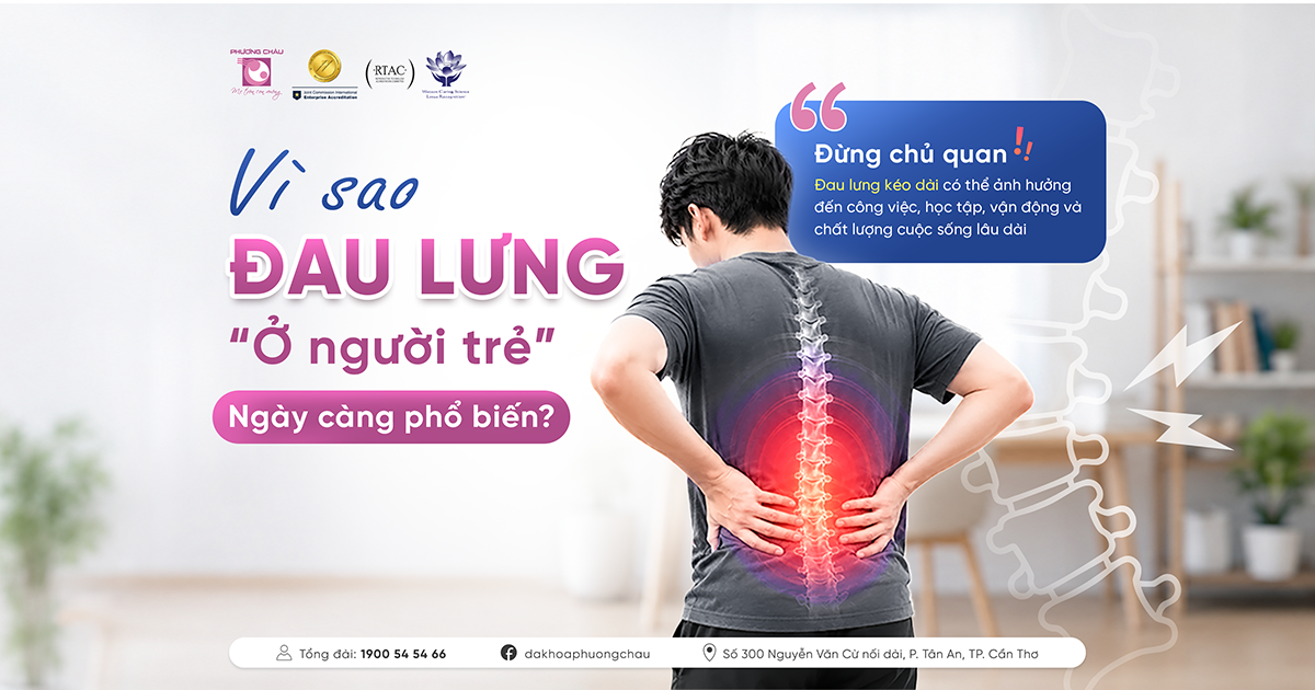 Đau lưng ở người trẻ ngày càng phổ biến. Nếu cứ bỏ qua, xương khớp có thể xuống sức sớm hơn chúng ta nghĩ.