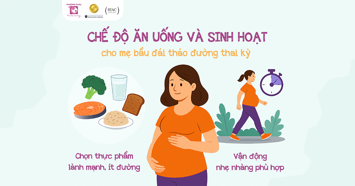 Đái tháo đường thai kỳ không phải là điều gì đó quá đáng sợ nếu mẹ hiểu đúng và biết cách chăm sóc bản thân
