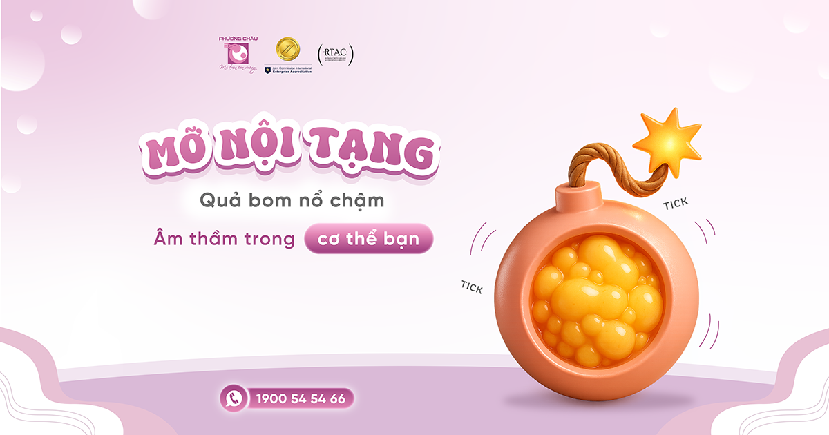 Mỡ nội tạng được xem như một quả bom âm thầm trong cơ thể bạn