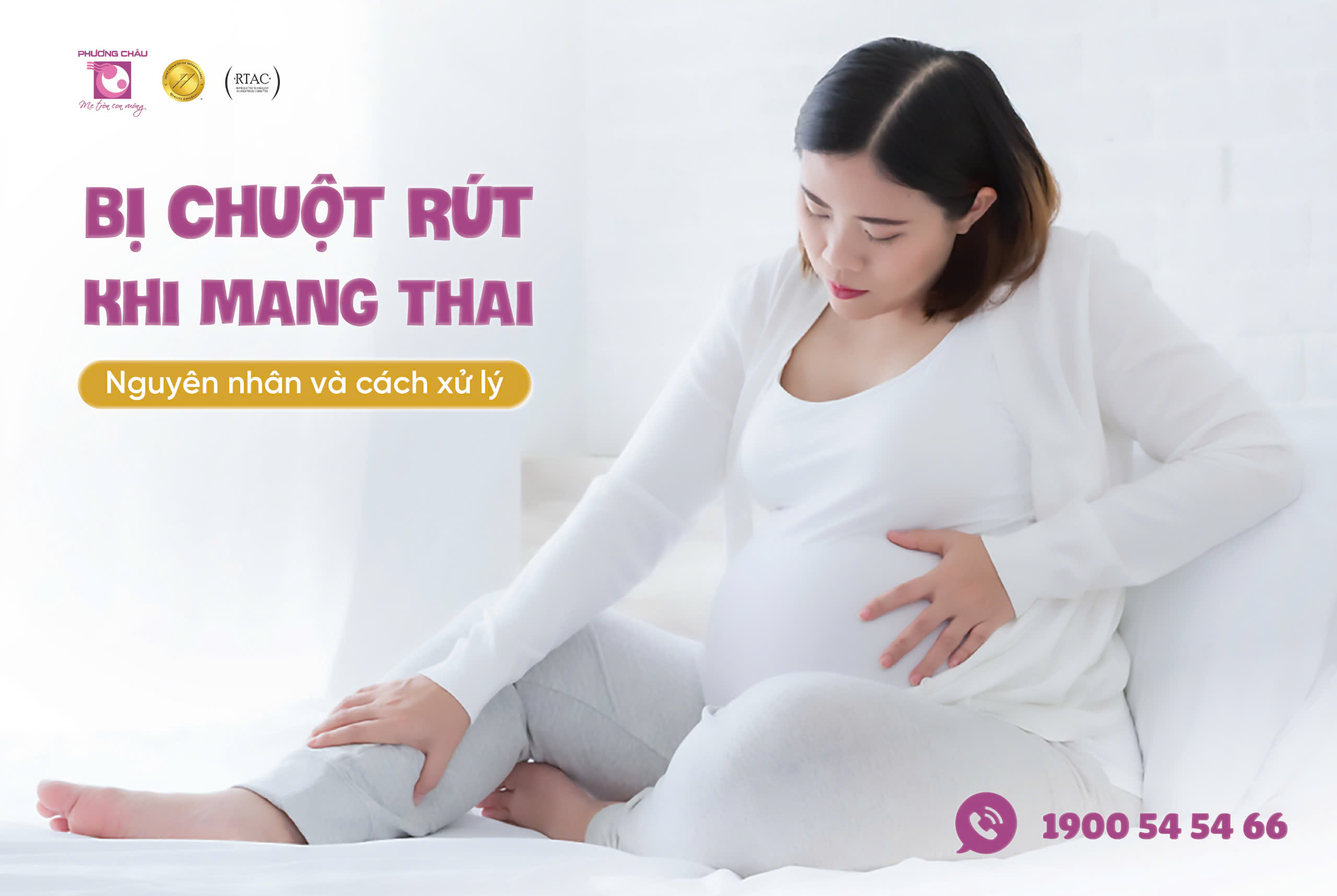 Phụ nữ mang thai bị chuột rút