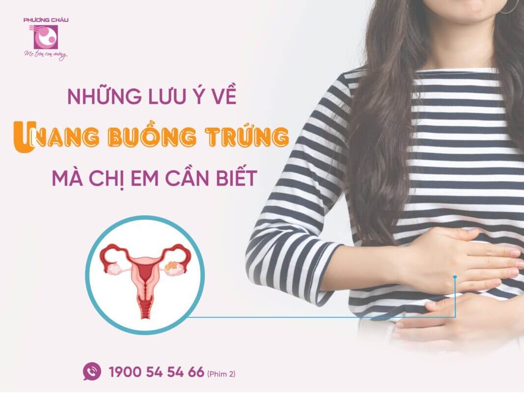 Những lưu ý về u nang buồng trứng mà chị em cần biết