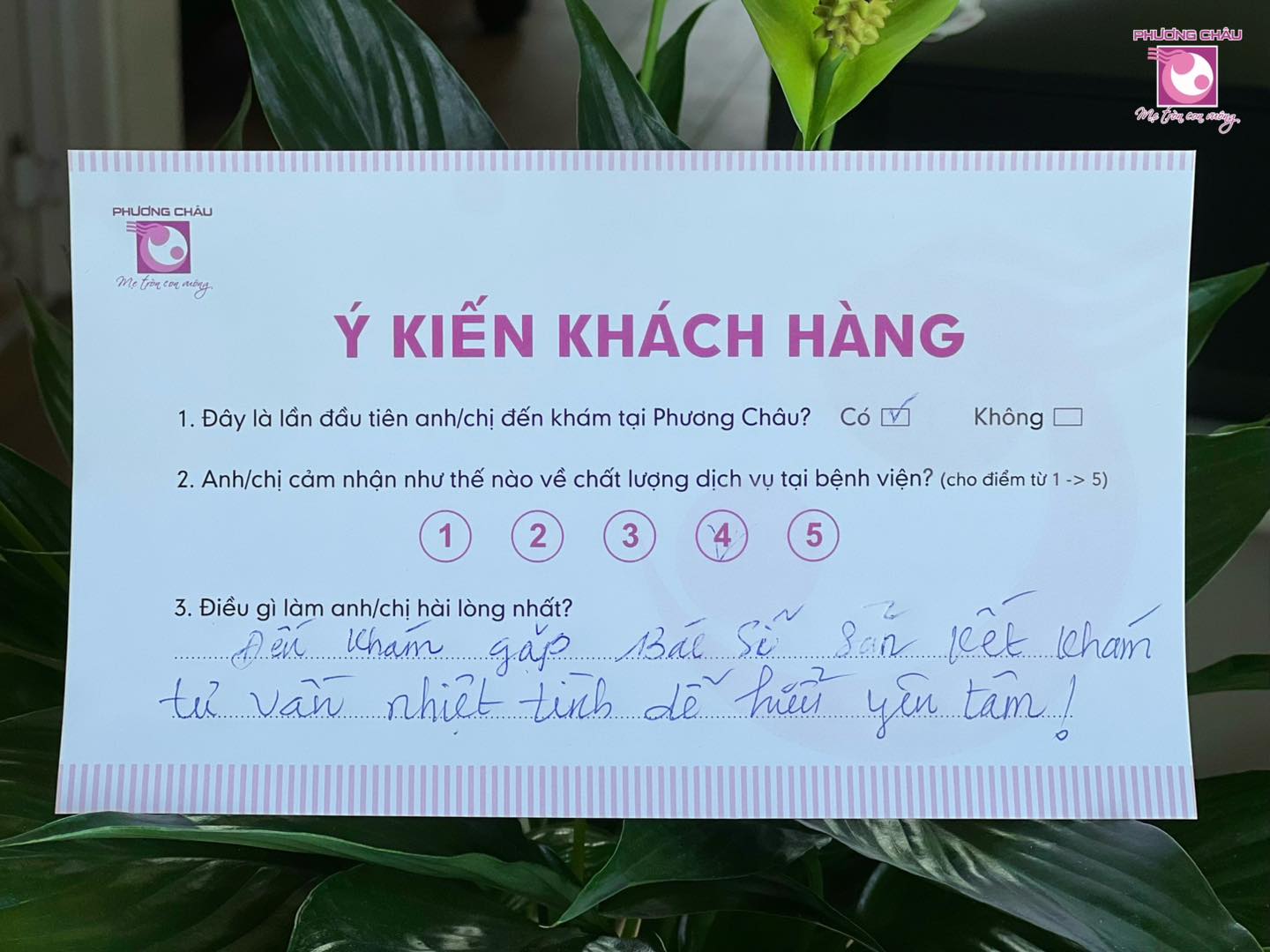 CẢM NHẬN CỦA KHÁCH HÀNG - PCSD5