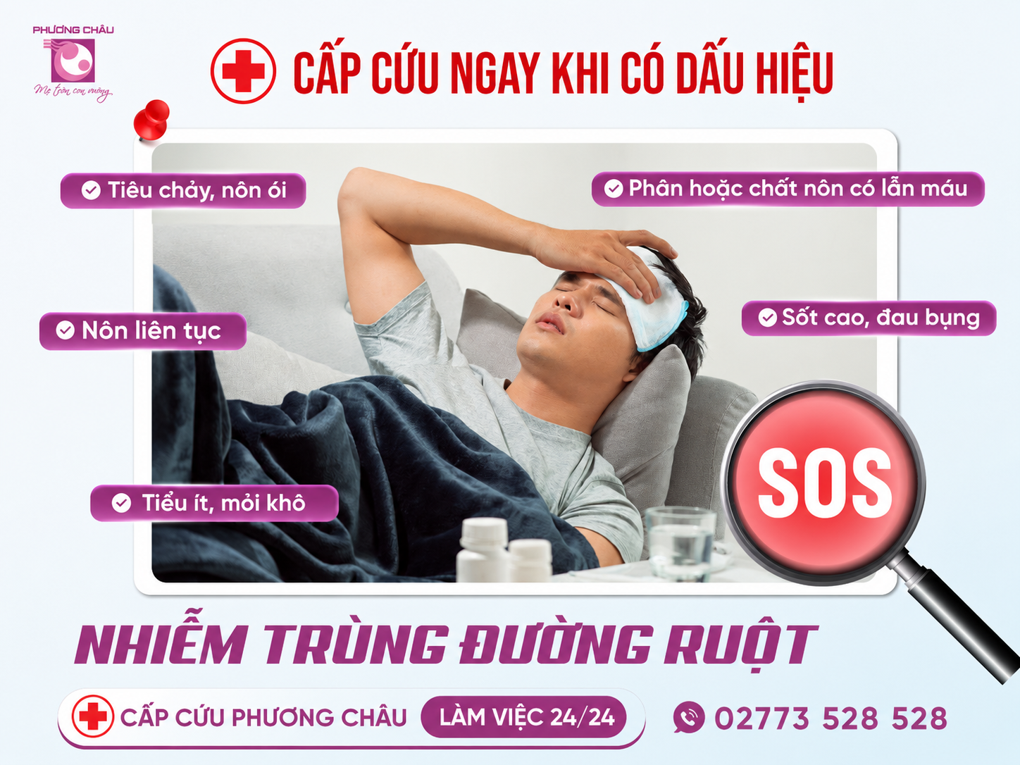 CẨN THẬN NHIỄM TRÙNG ĐƯỜNG RUỘT SAU NHỮNG NGÀY TIỆC TÙNG