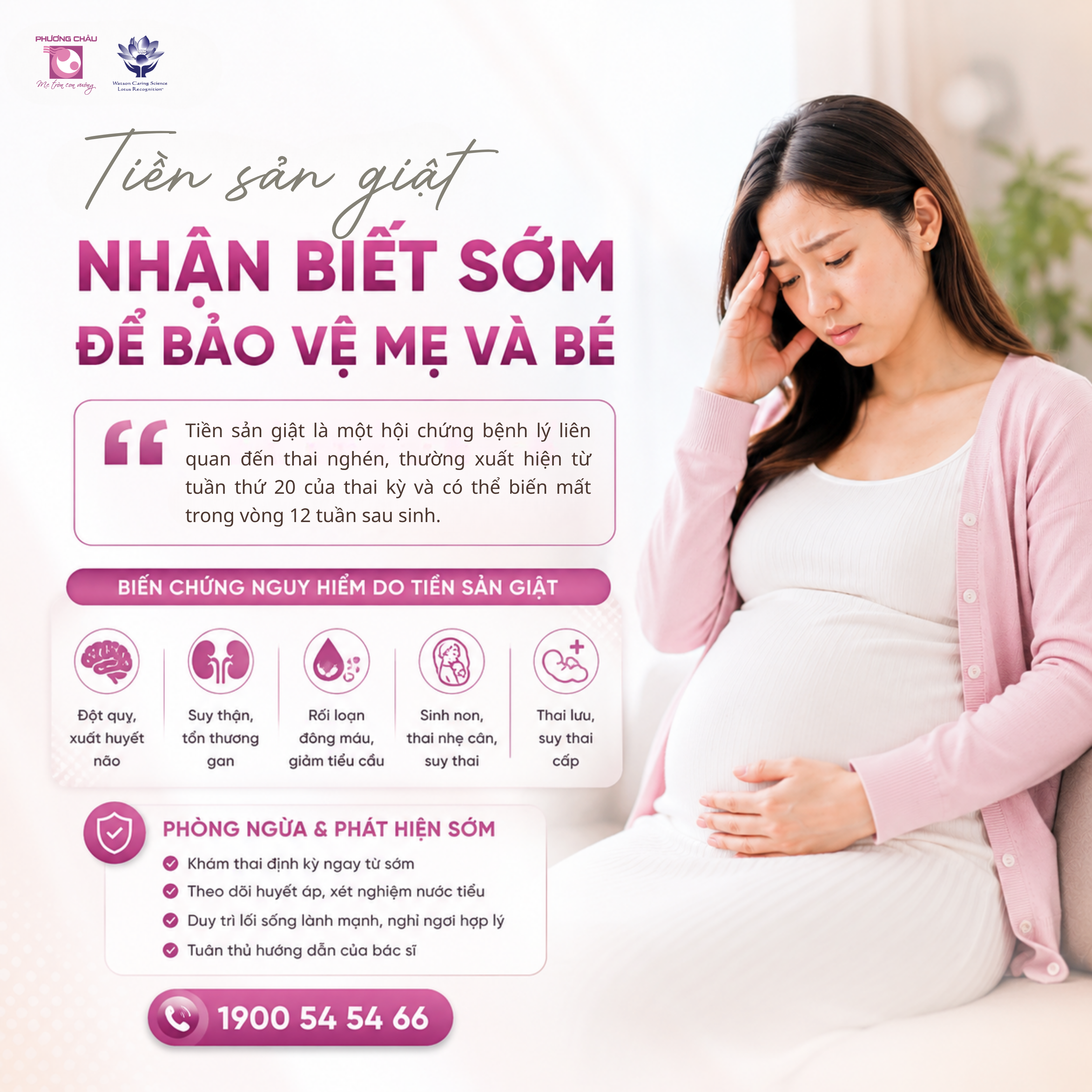 CÁC DẤU HIỆU CỦA TIỀN SẢN GIẬT MẸ BẦU NÊN NHẬN BIẾT SỚM