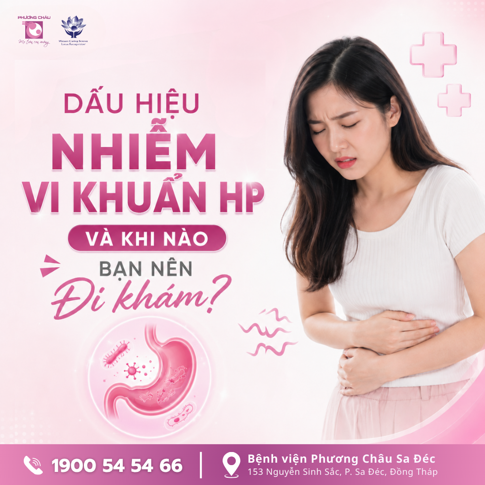 DẤU HIỆU NHIỄM HP VÀ KHI NÀO BẠN NÊN ĐI KHÁM?
