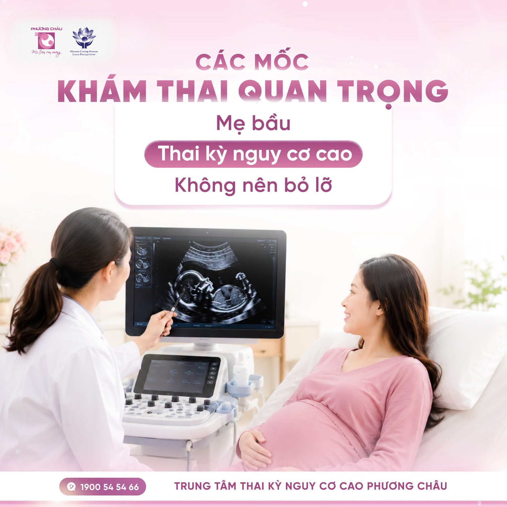 Những Mốc Khám Thai Không Nên Bỏ Lỡ Của Thai Kỳ Nguy Cơ Cao