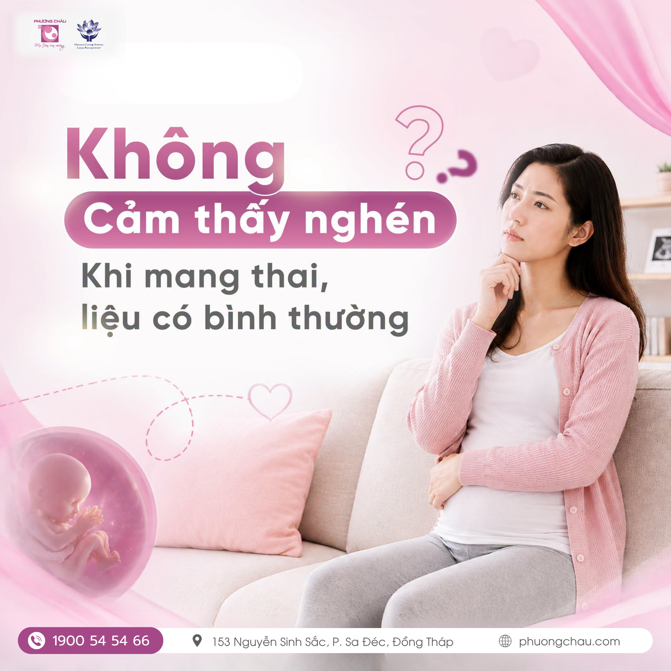 Không nghén khi mang thai, liệu thai có bình thường?