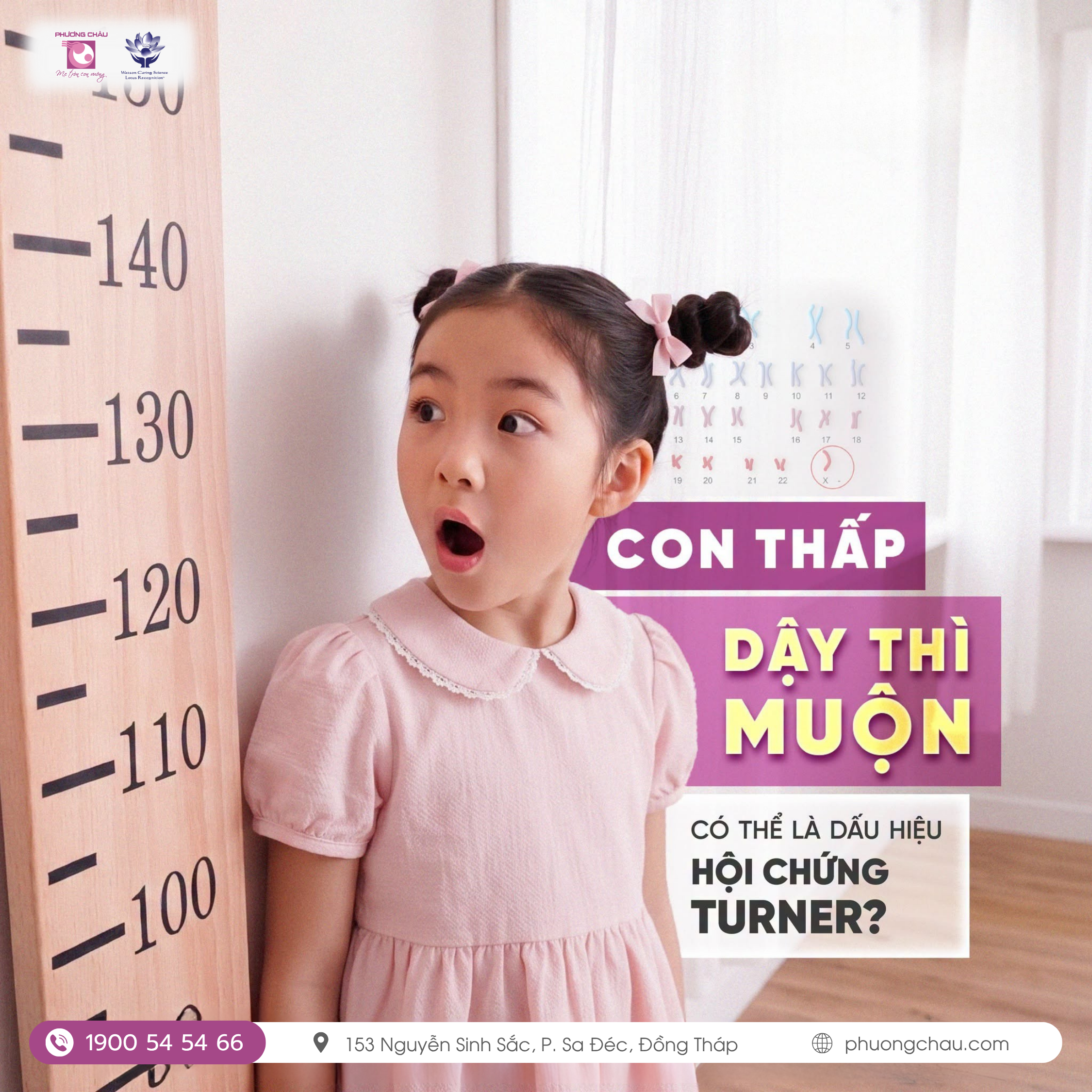 Hội chứng turner: Dấu hiệu nhận biết, chẩn đoán và điều trị