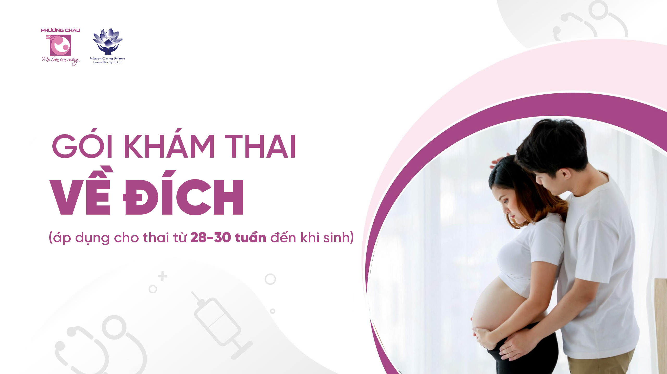 Gói Khám Thai Về Đích 28w-30w