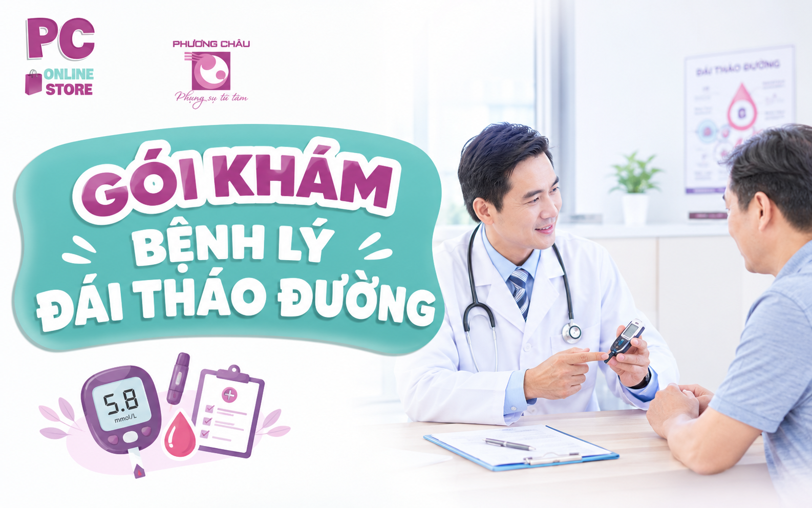 Gói Khám Bệnh Lý Đái Tháo Đường