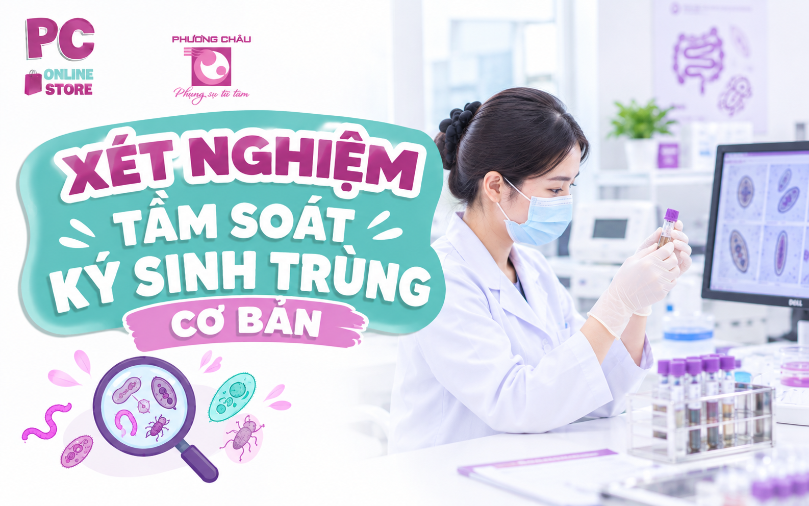 Gói Xét Nghiệm Tầm Soát Ký Sinh Trùng Cơ Bản