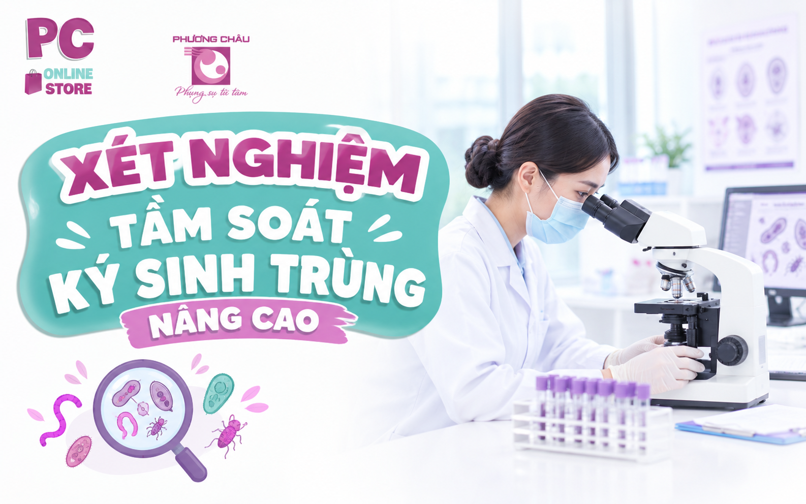 Gói Xét Nghiệm Tầm Soát Ký Sinh Trùng Nâng Cao