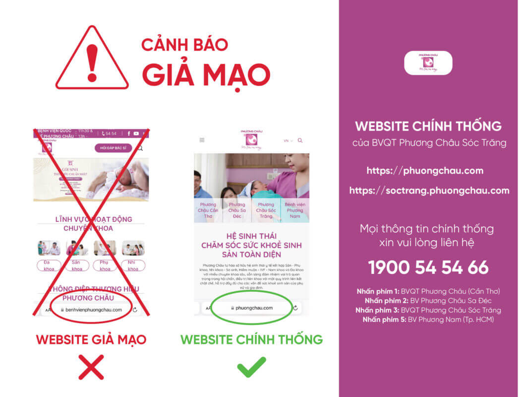 Cảnh Báo Giả Mạo Trang Website Tập Đoàn Y Tế Phương Châu