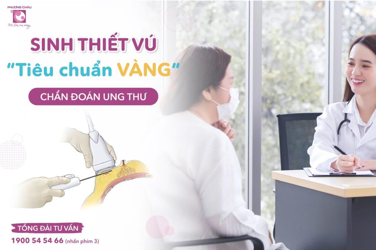Sinh thiết vú – “tiêu chuẩn vàng” chẩn đoán ung thư
