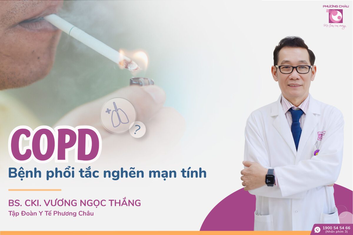 Bệnh phổi tắc nghẽn mạn tính: phát hiện sớm và điều trị hiệu quả
