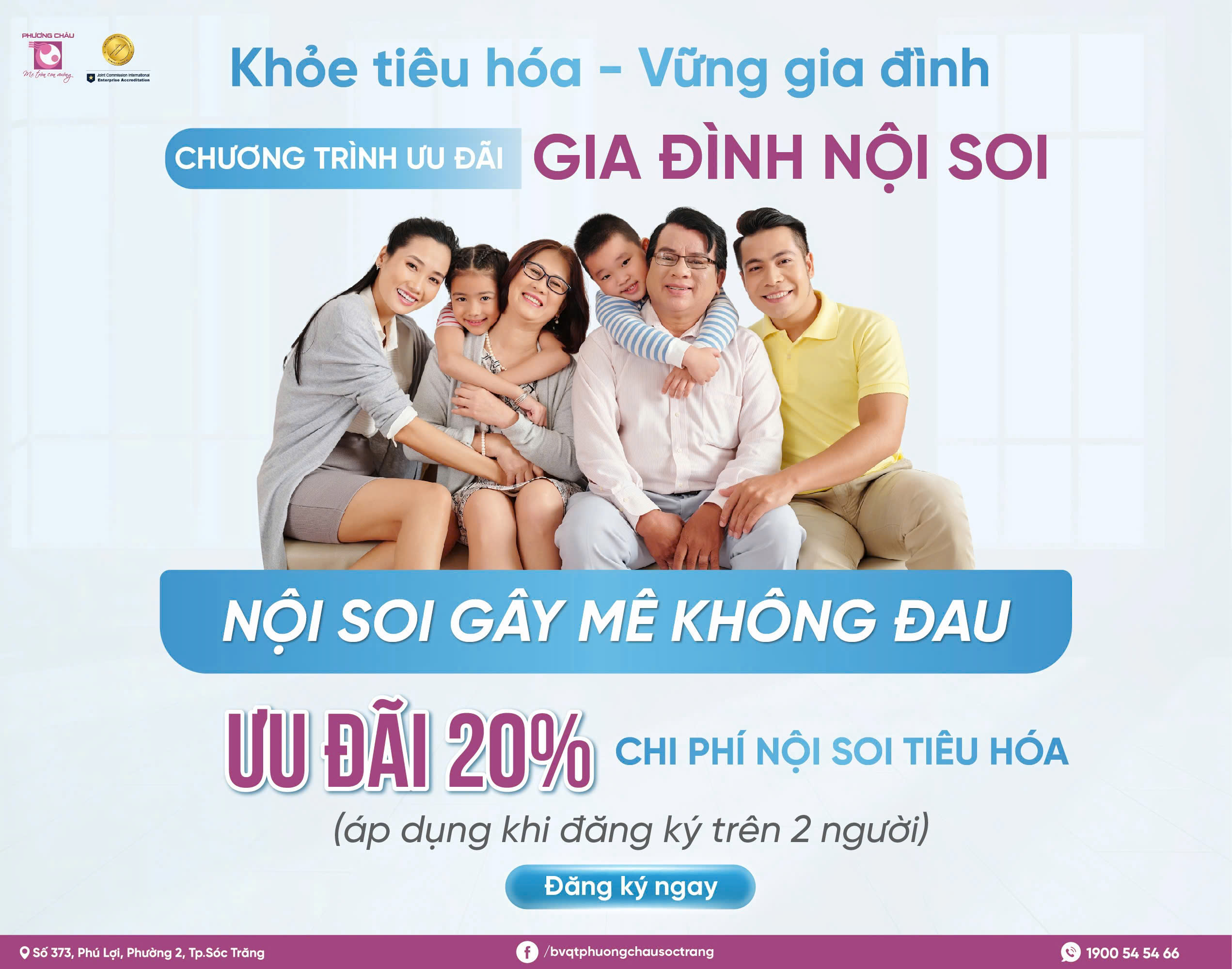 KHỎE TIÊU HÓA - VỮNG GIA ĐÌNH CÙNG ƯU ĐÃI “GIA ĐÌNH NỘI SOI”