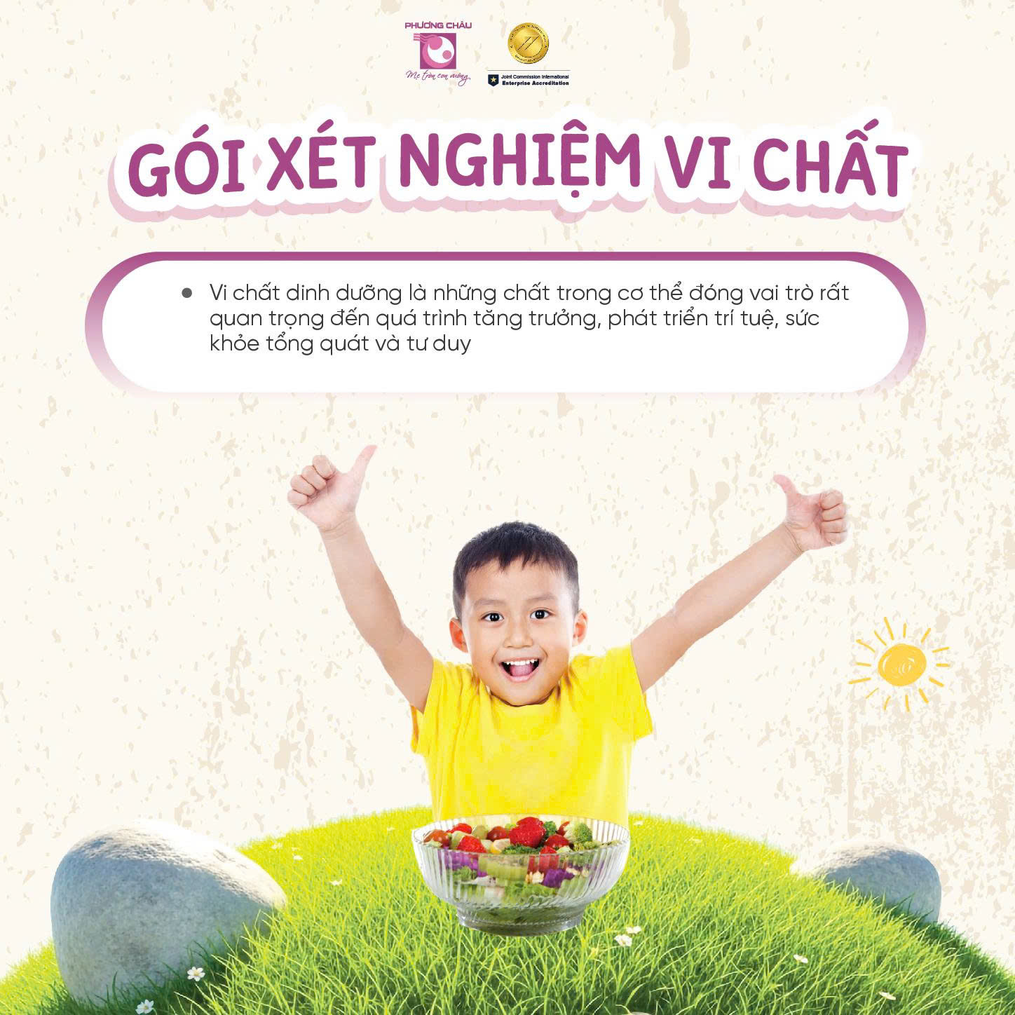 Gói Xét Nghiệm Vi Chất