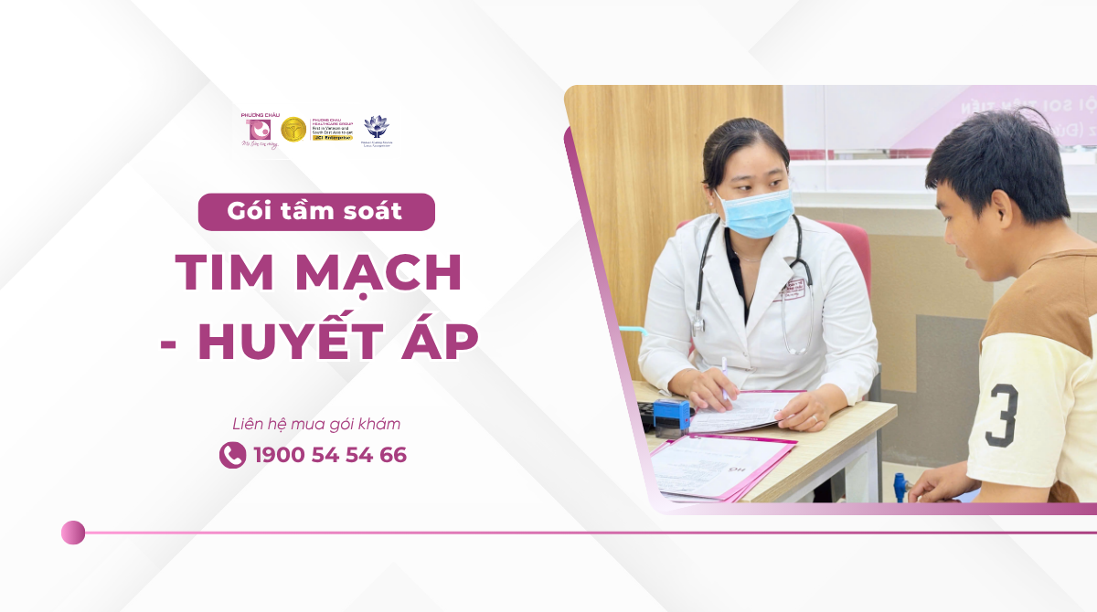 Gói khám tầm soát bệnh lý Tim mạch - Huyết áp